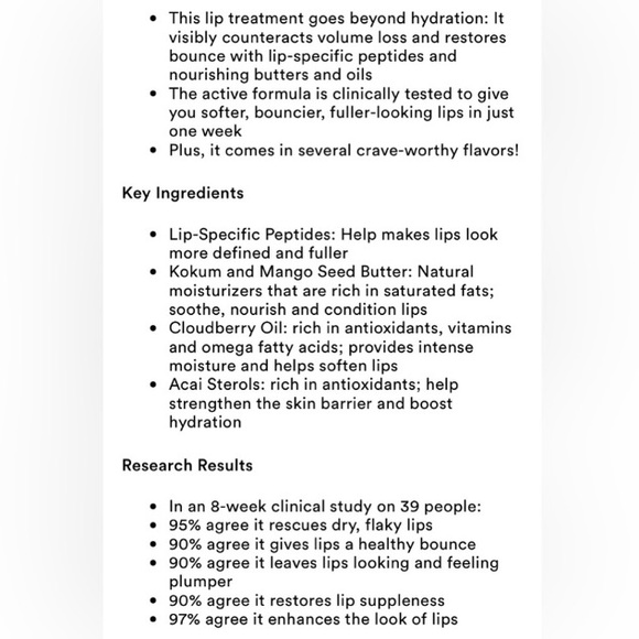 OleHenriksen Pout Preserve Hydrating Peptide Lip Treatment Cocoa Crème - Picture 14 of 14